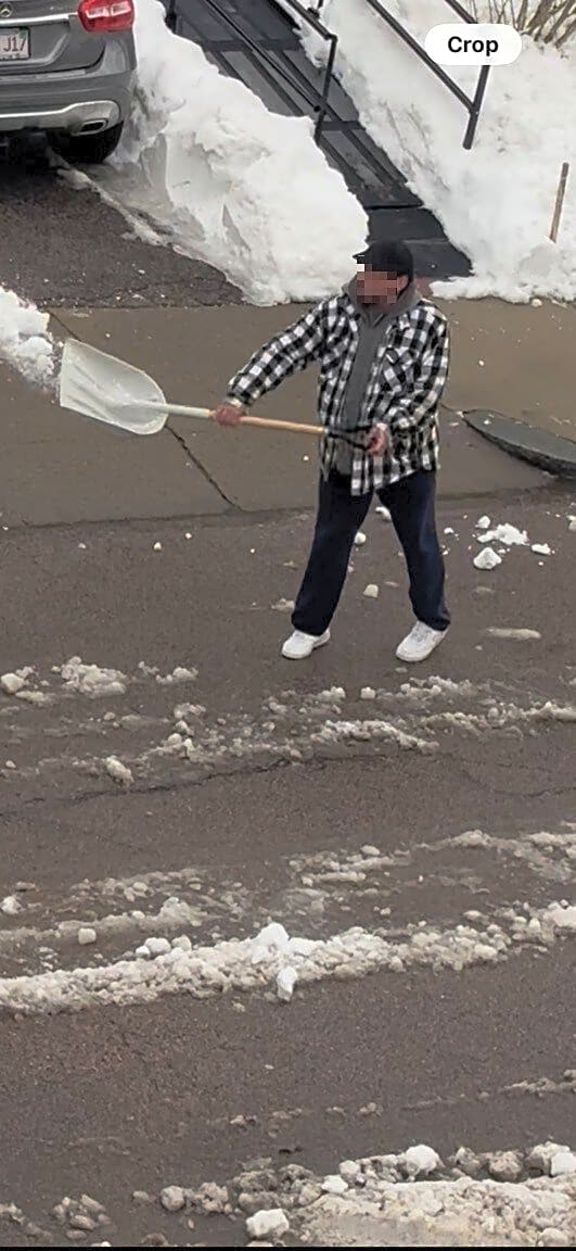 Image submitted with report