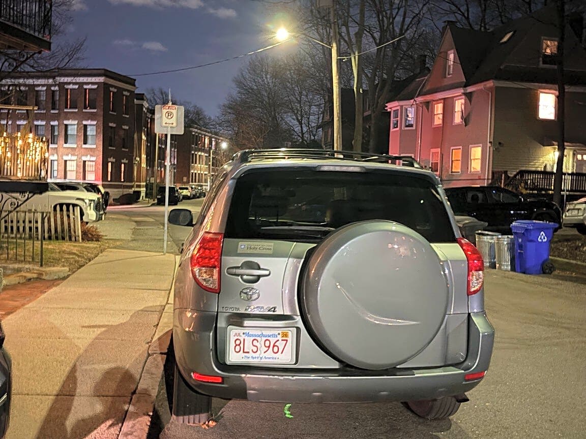 Image submitted with report