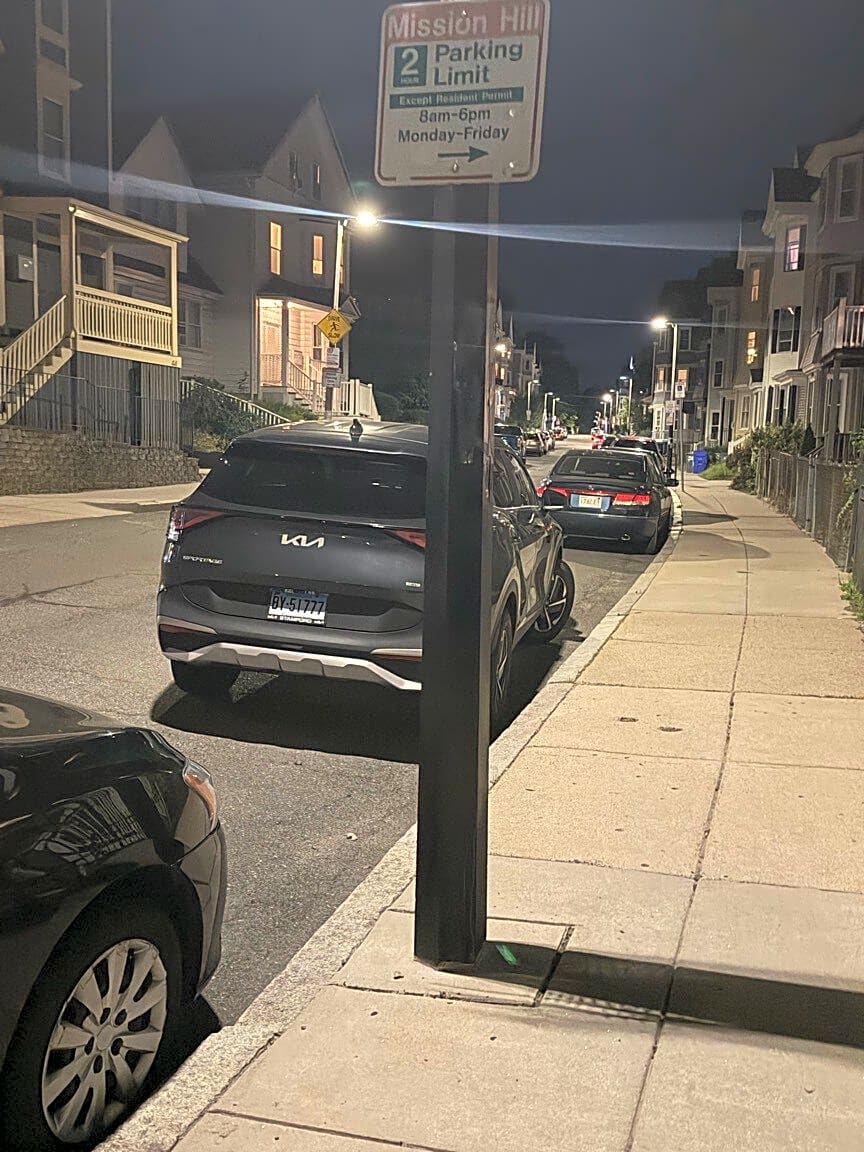 Image submitted with report