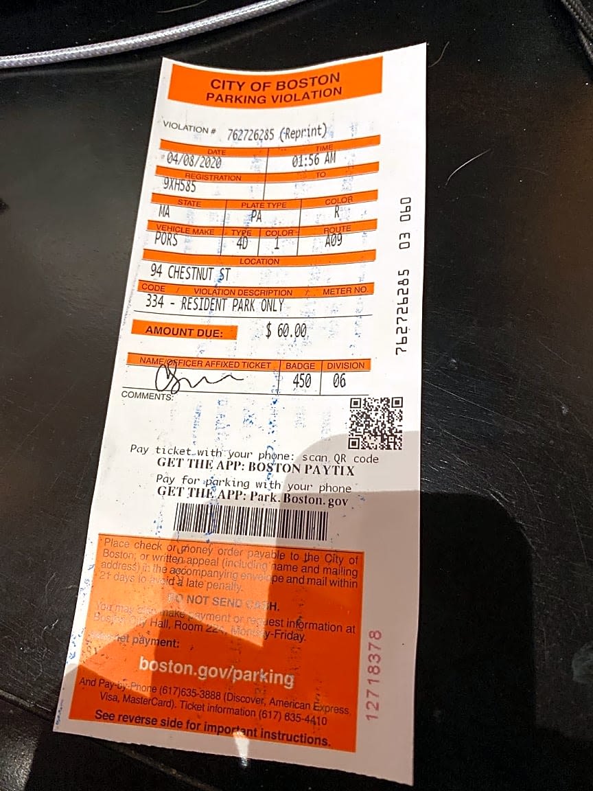 Image submitted with report