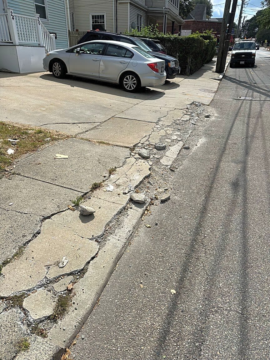 Image submitted with report