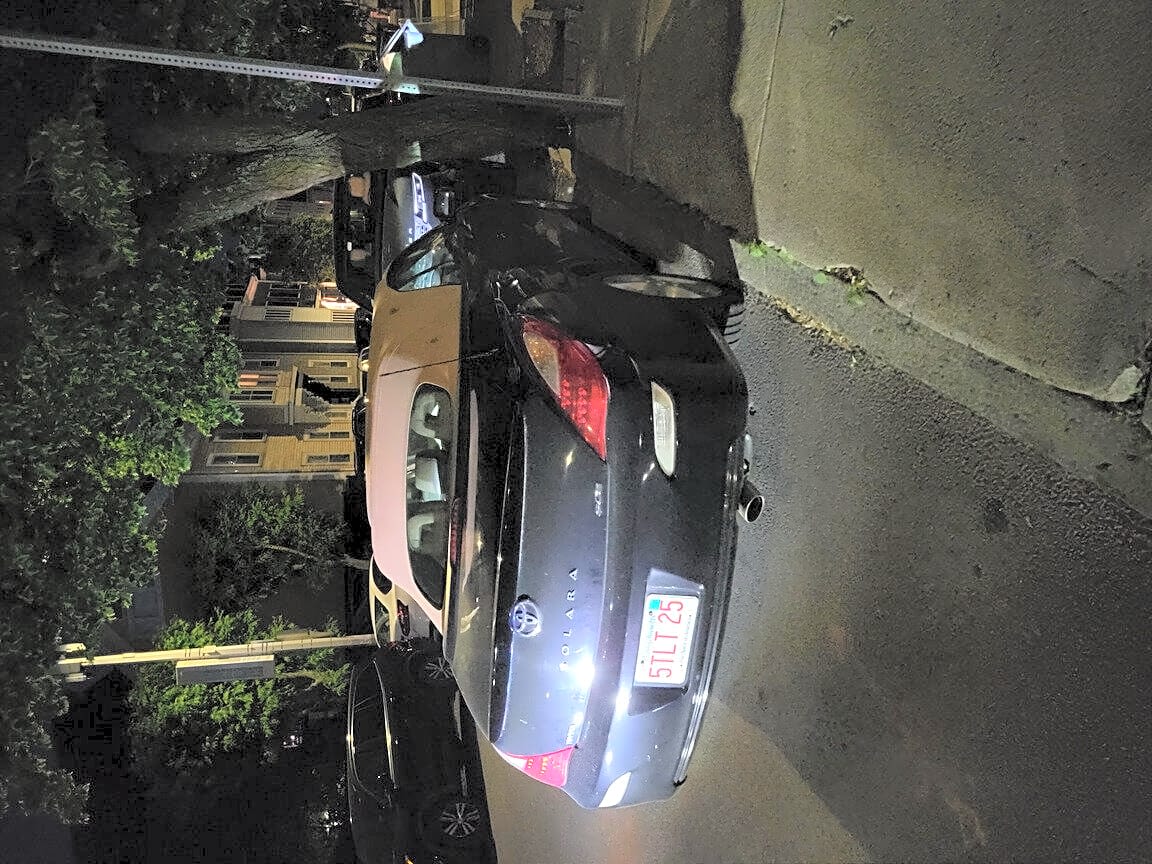 Image submitted with report
