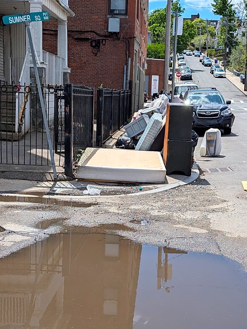 Image submitted with report