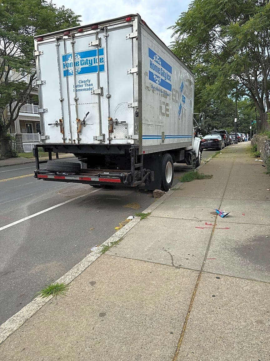 Image submitted with report