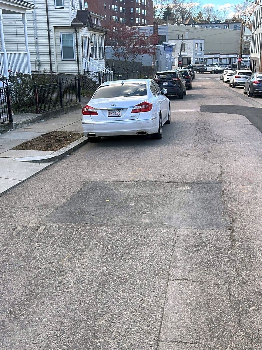 Image submitted with report