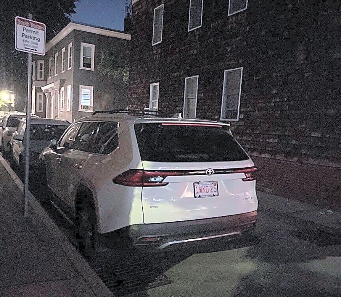 Image submitted with report