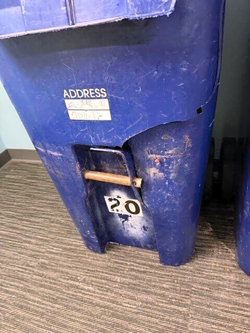 Image submitted with report