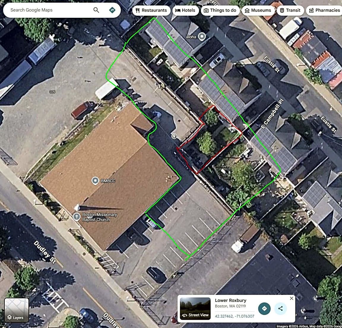 Image submitted with report