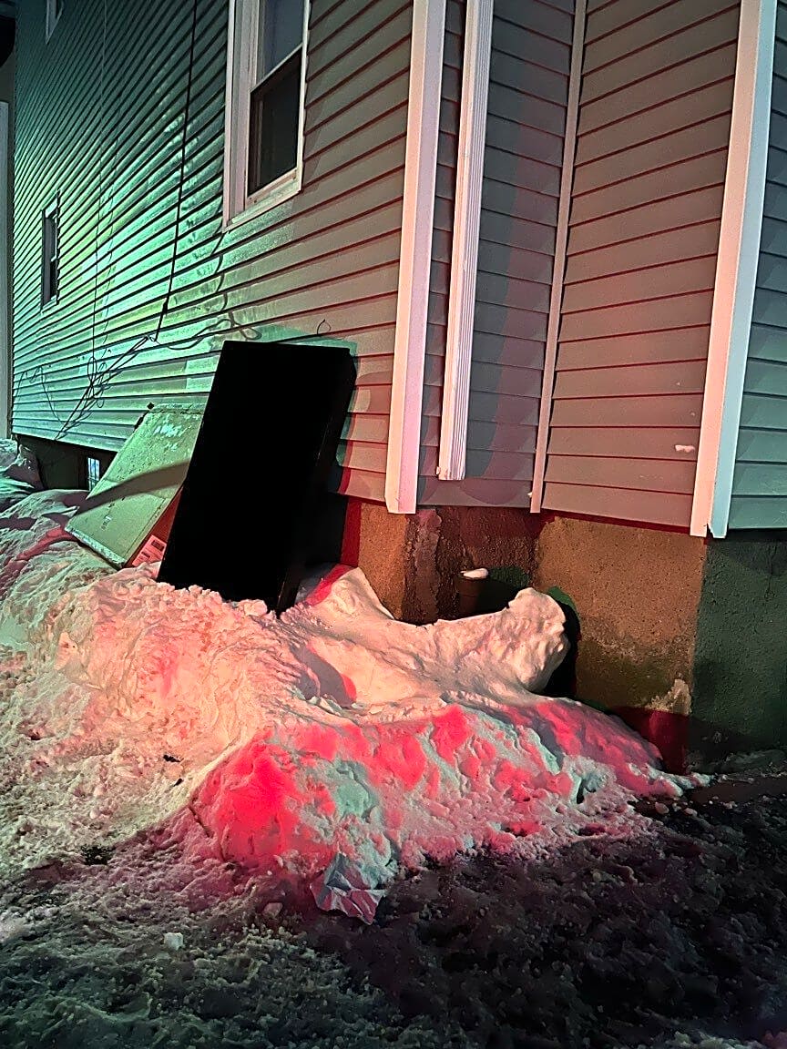 Image submitted with report