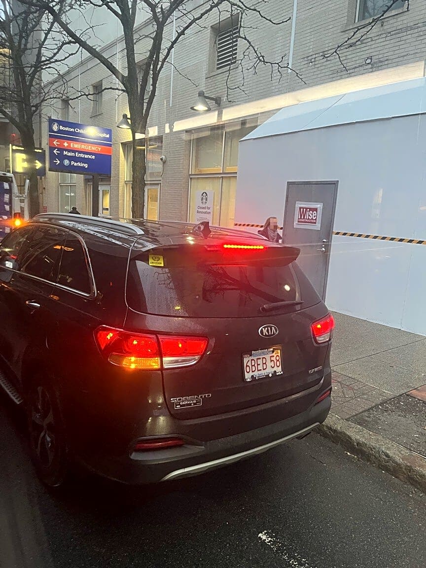 Image submitted with report