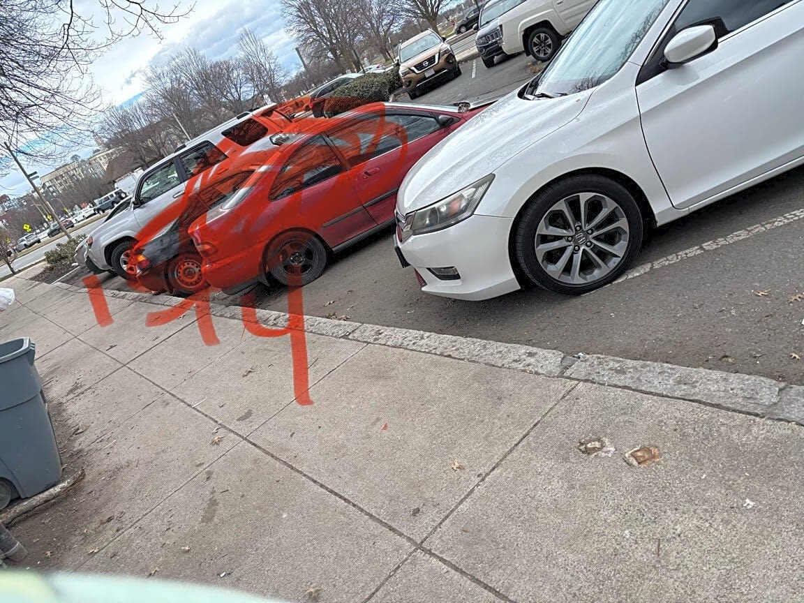 Image submitted with report