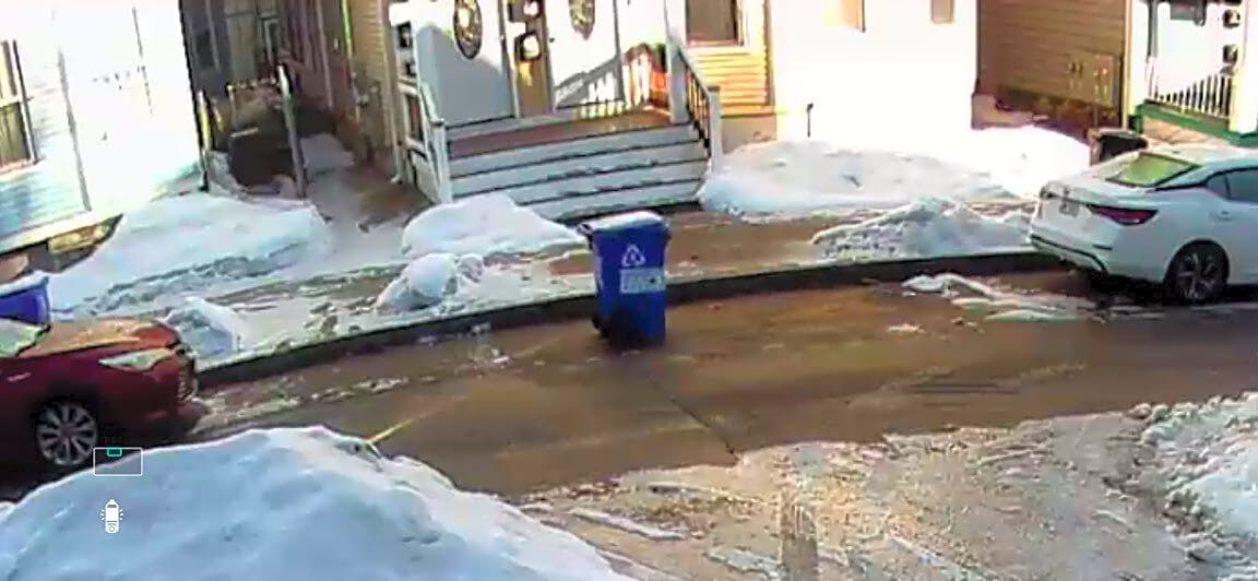 Image submitted with report