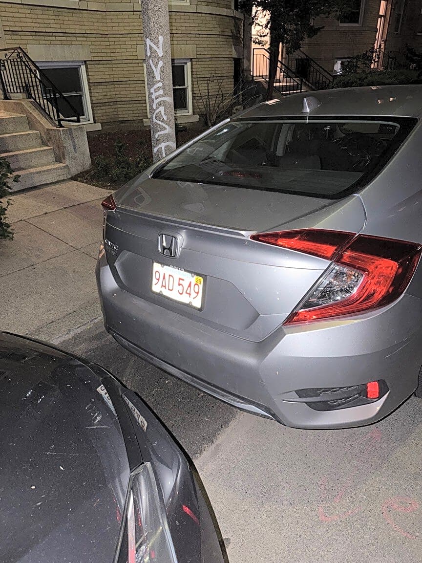 Image submitted with report