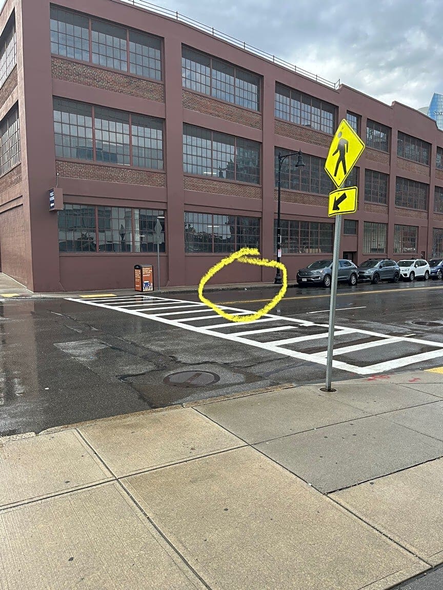 Image submitted with report