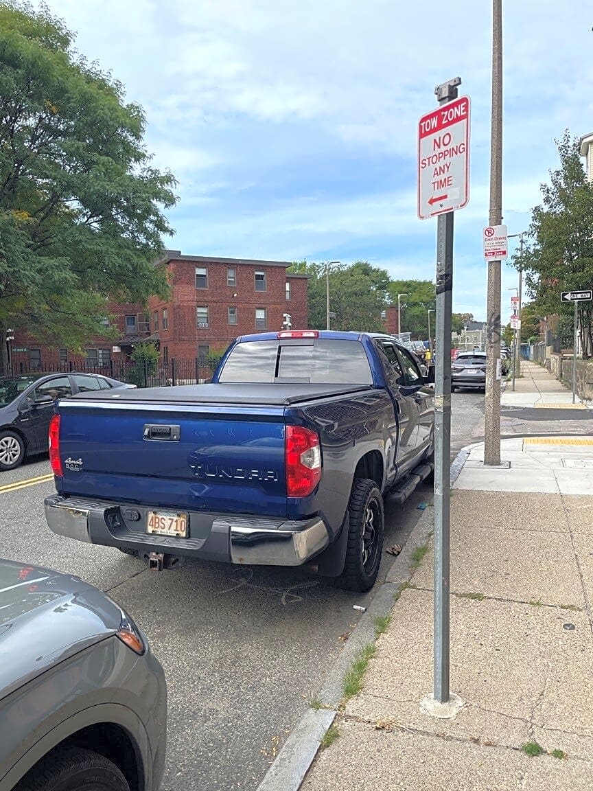 Image submitted with report