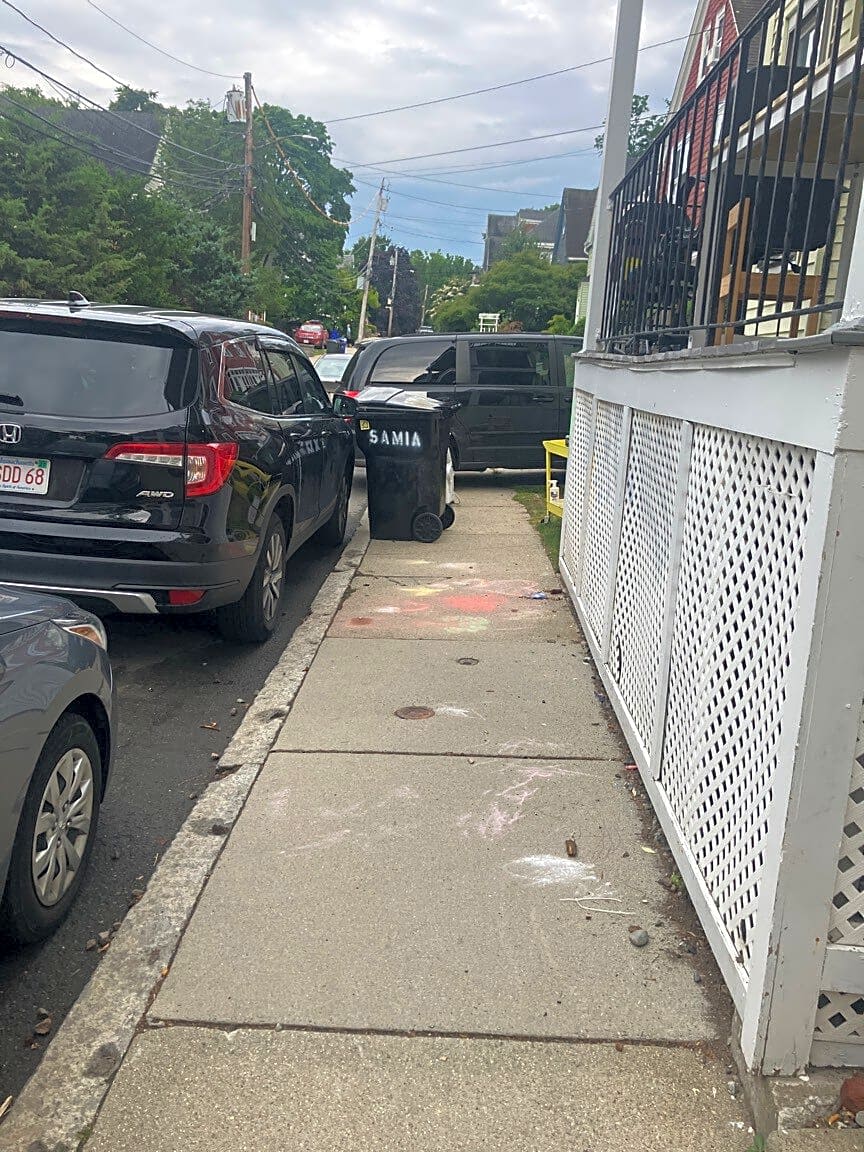 Image submitted with report