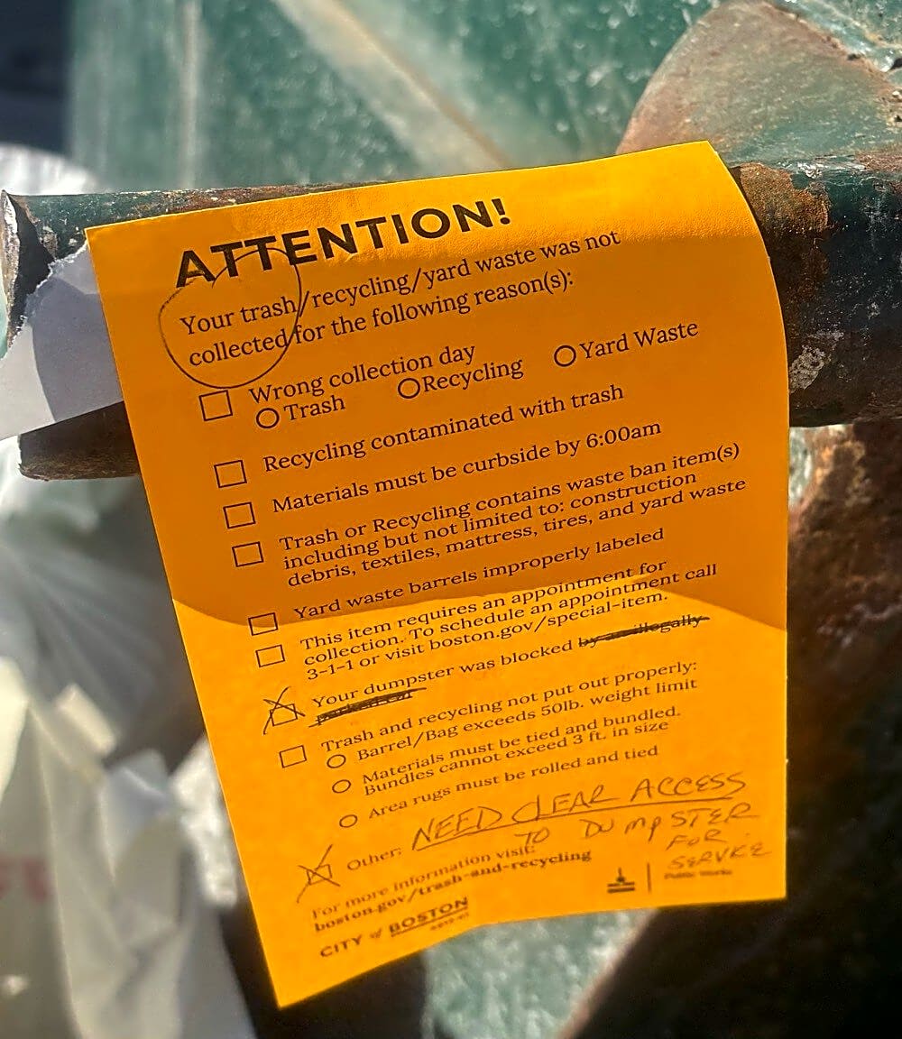 Image submitted with report