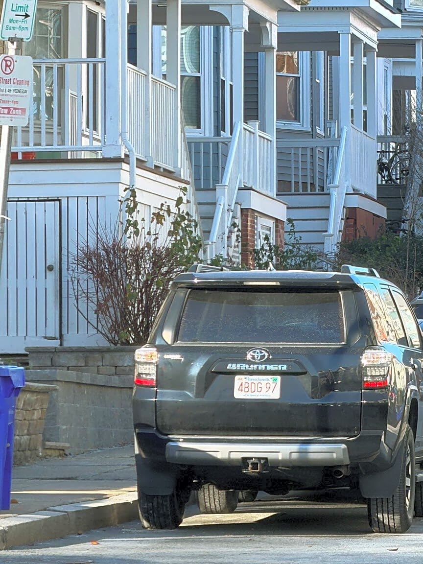 Image submitted with report