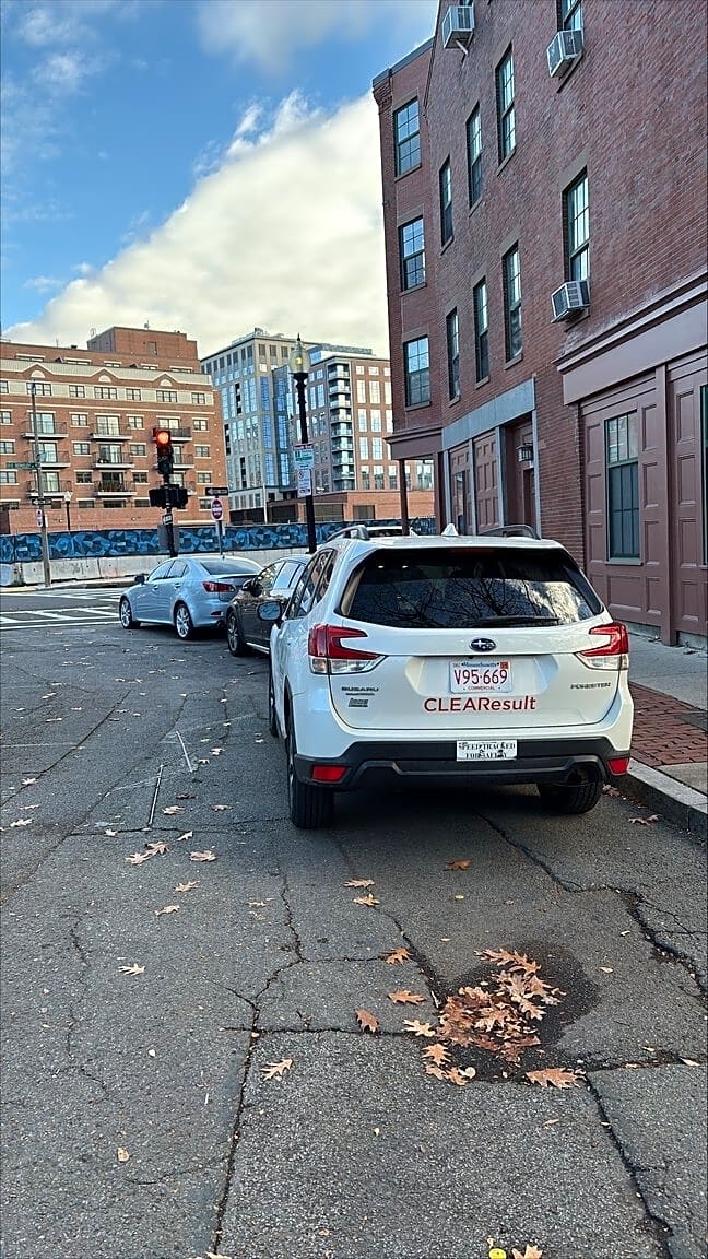 Image submitted with report