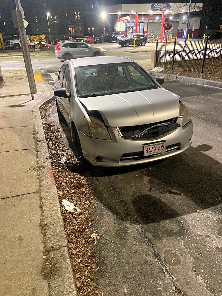 Image submitted with report