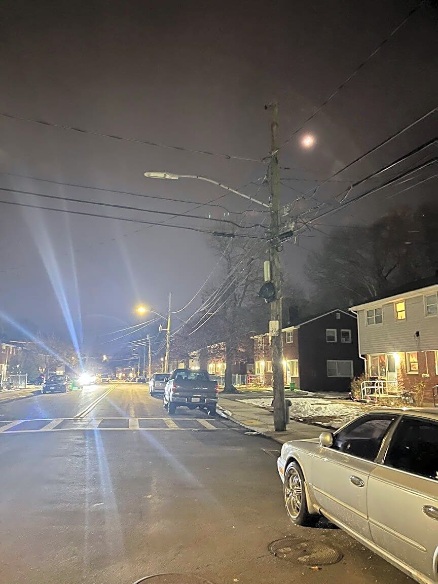 Image submitted with report