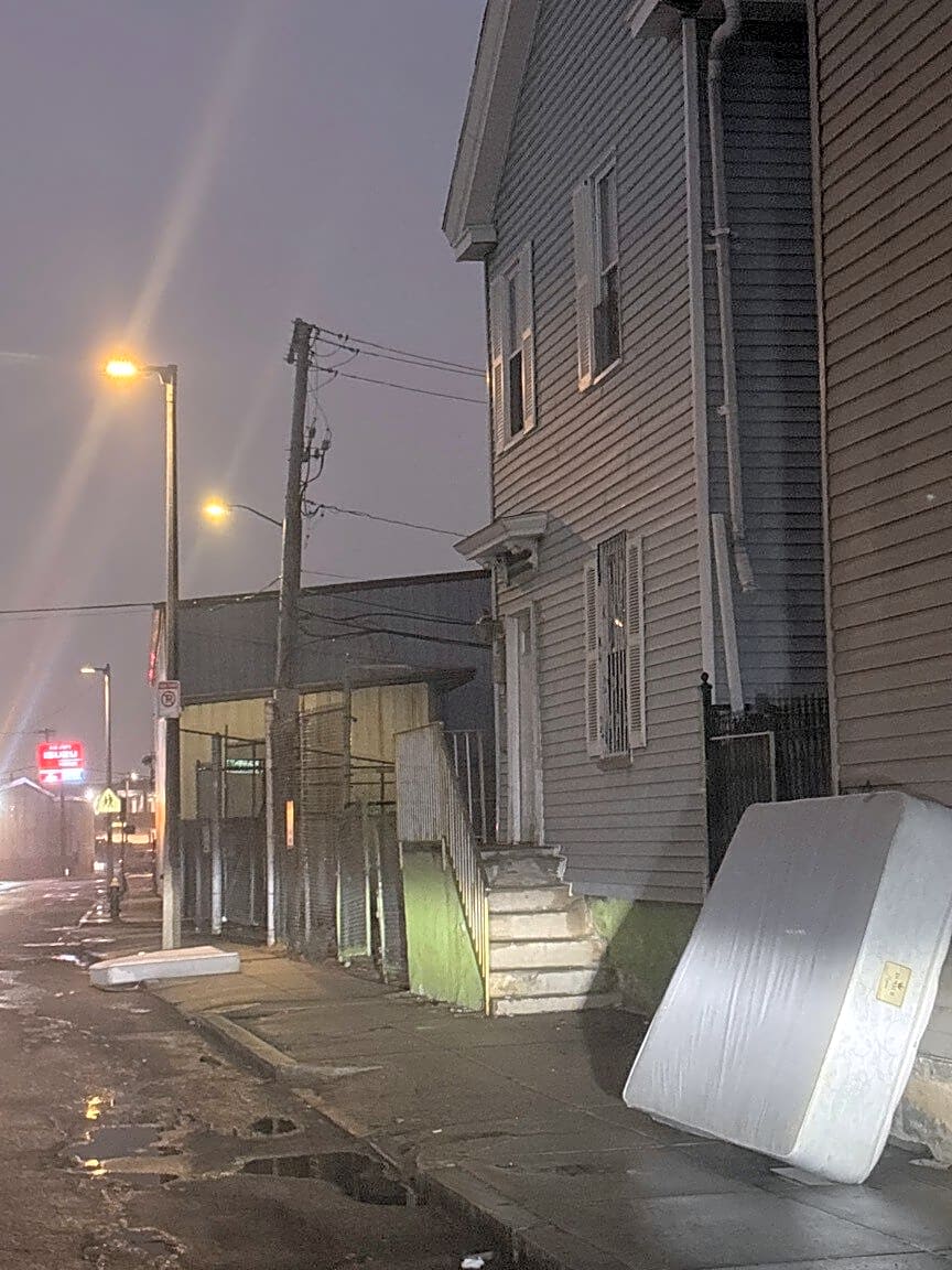 Image submitted with report