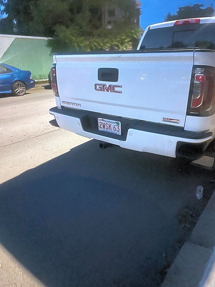 Image submitted with report