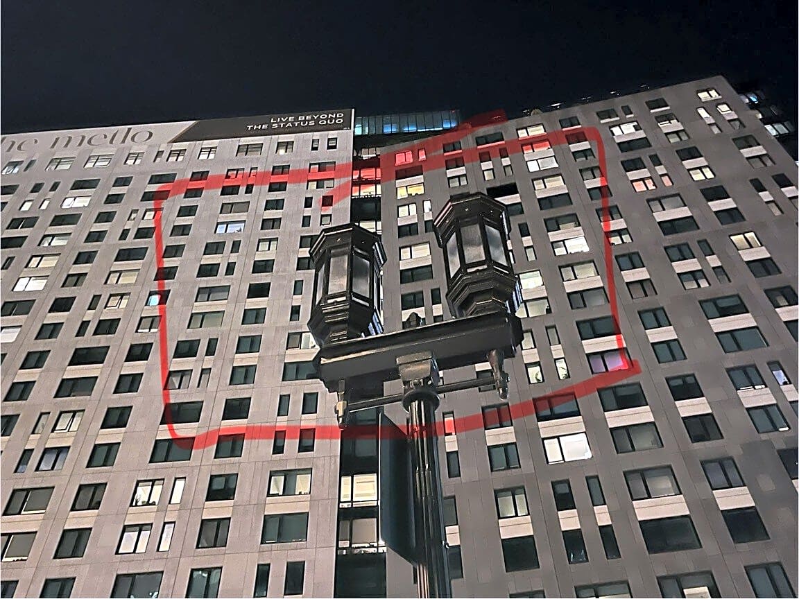 Image submitted with report