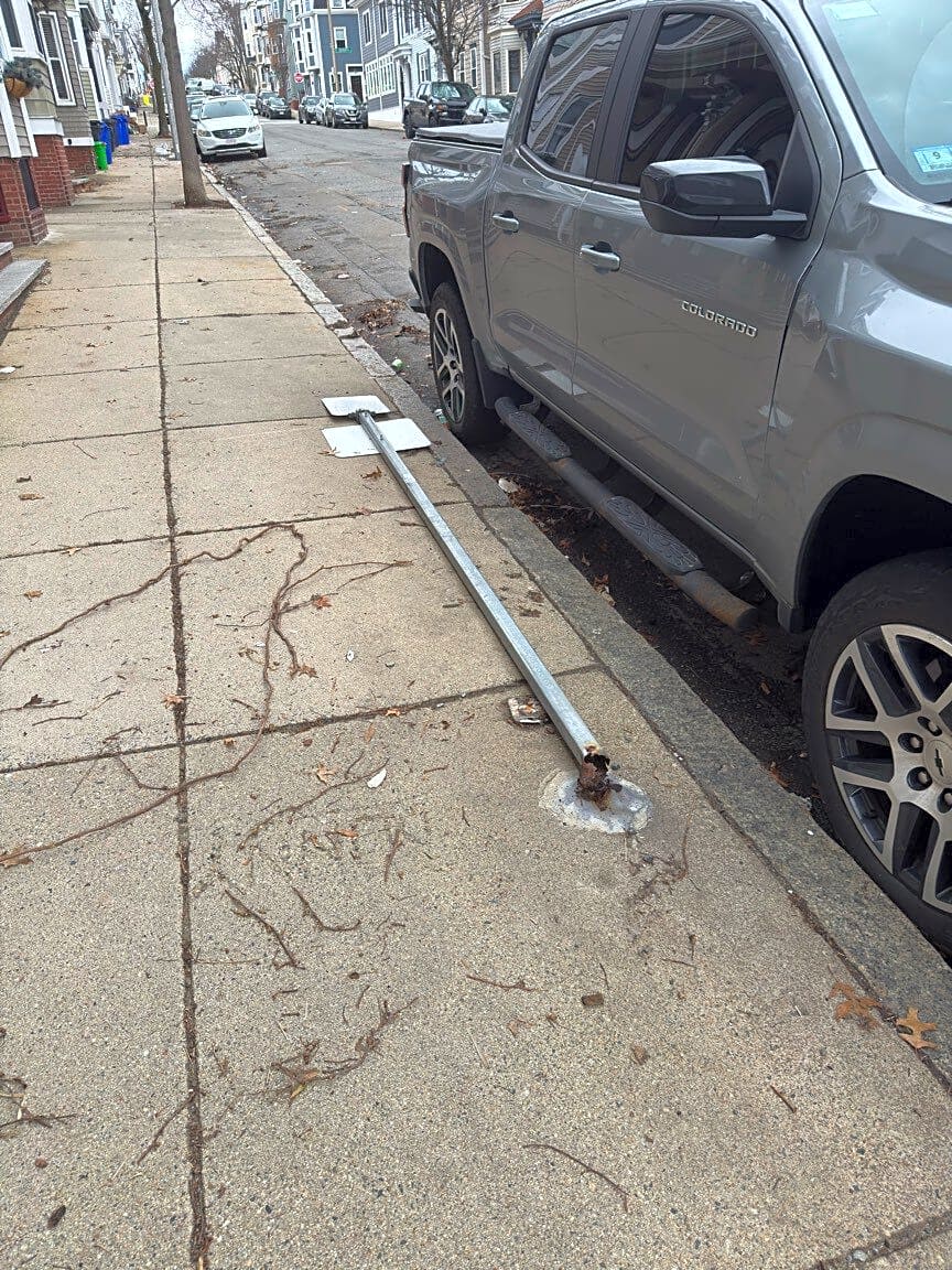 Image submitted with report