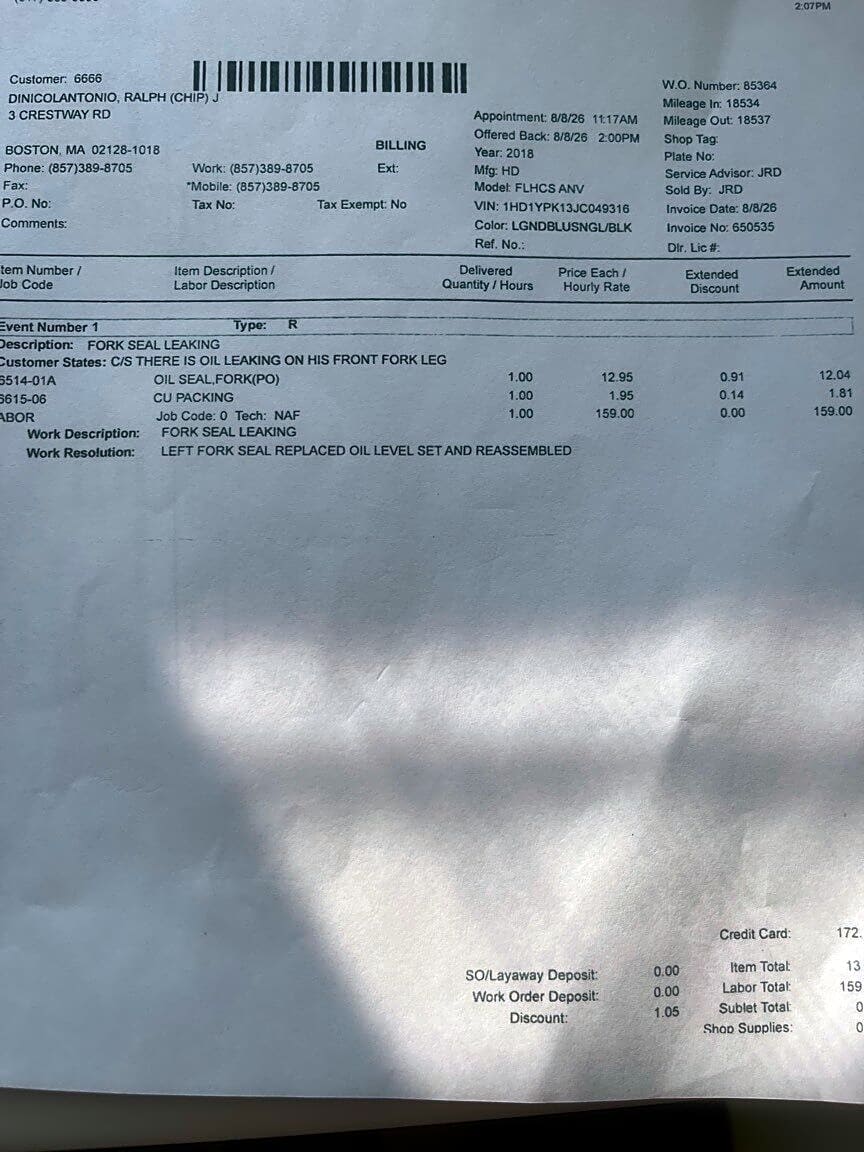 Image submitted with report