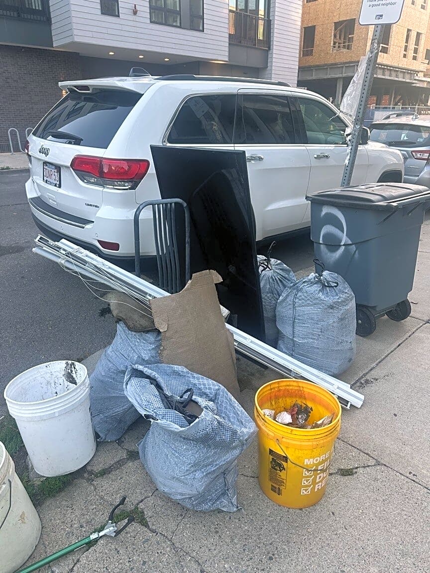 Image submitted with report