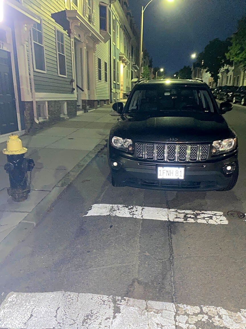 Image submitted with report