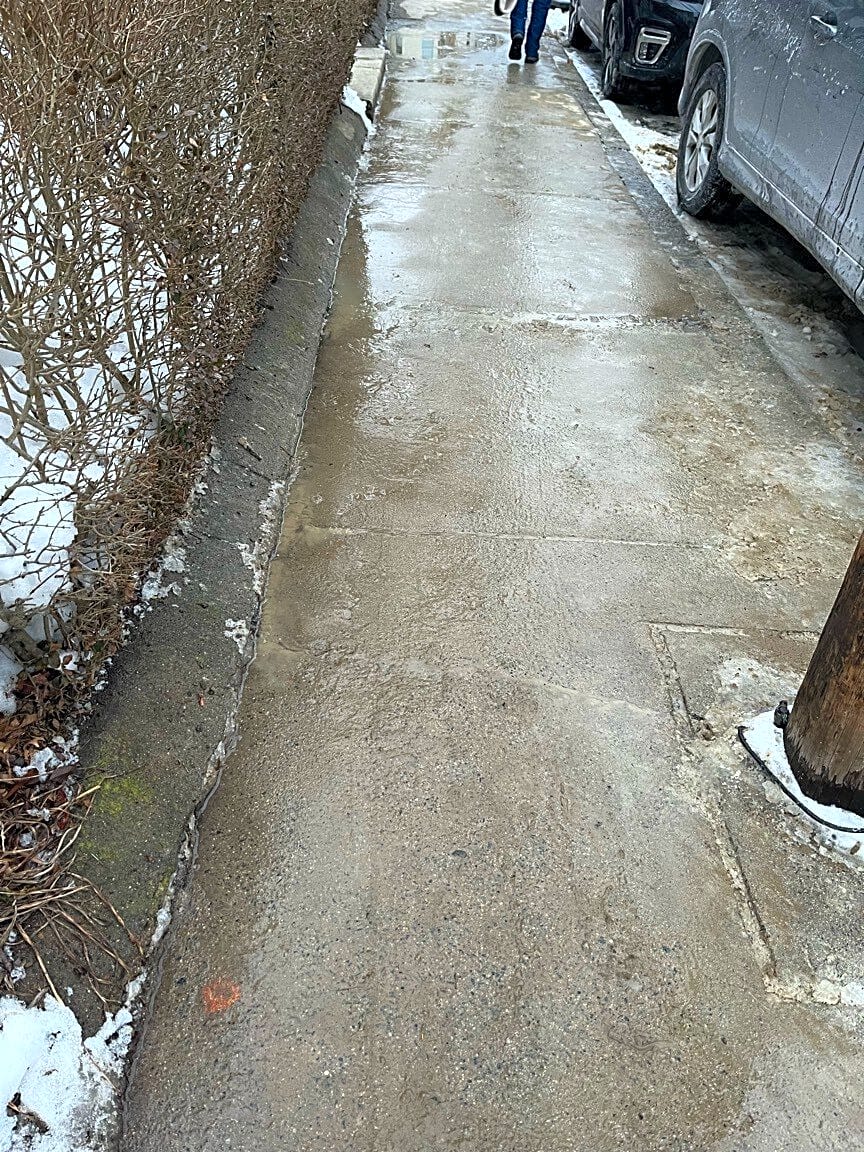 Image submitted with report