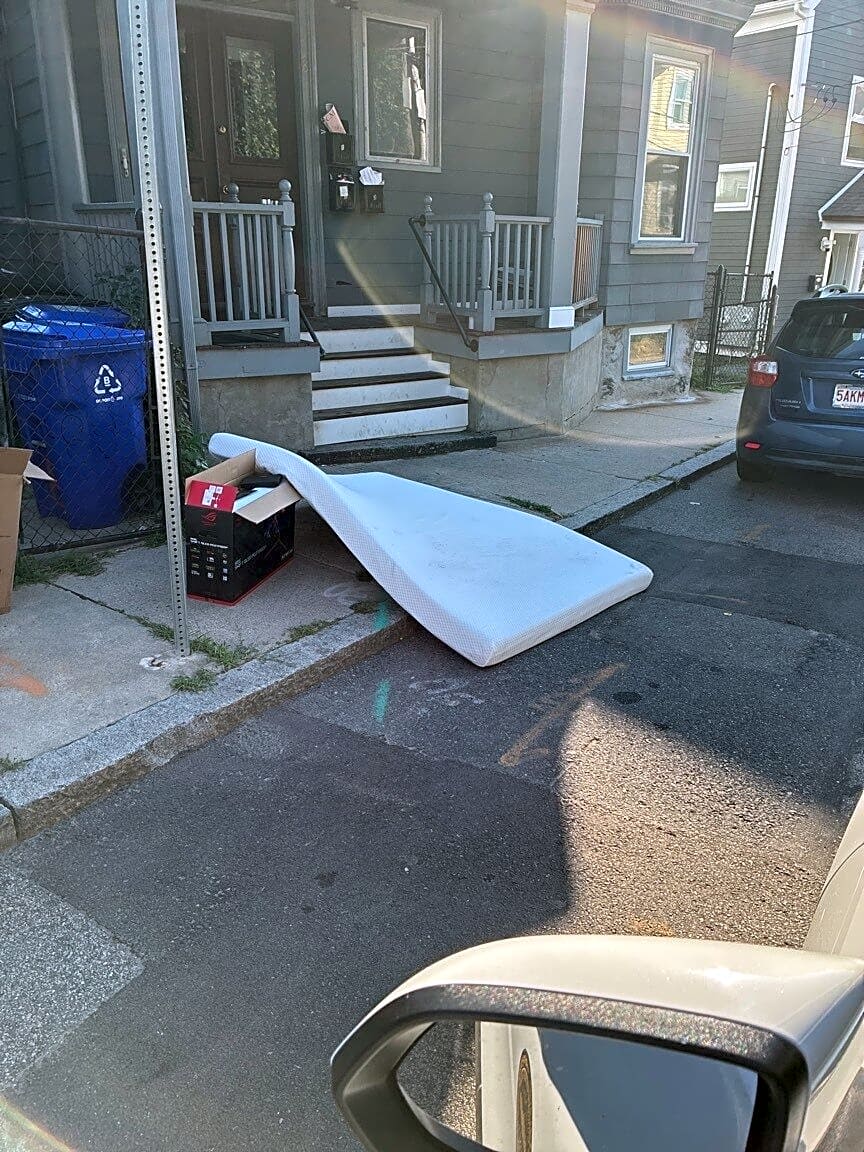 Image submitted with report