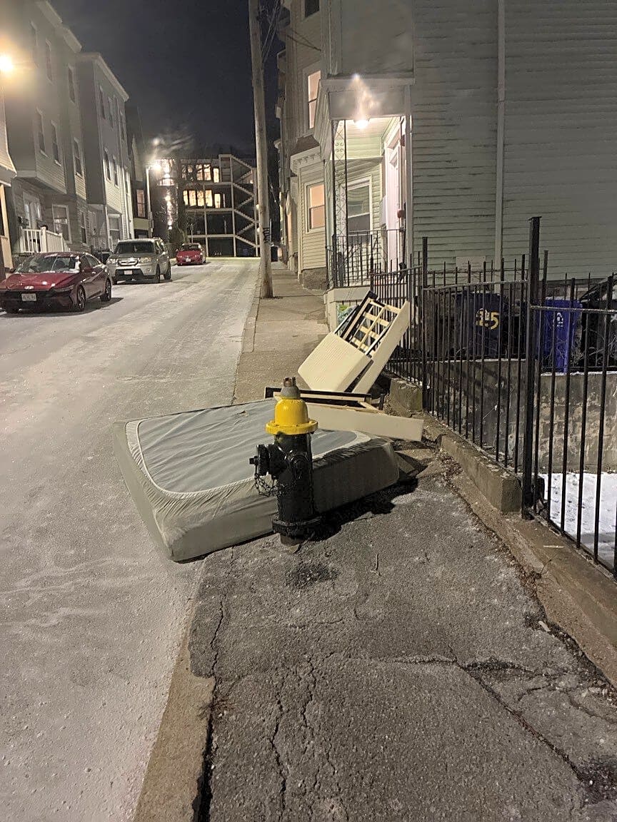 Image submitted with report