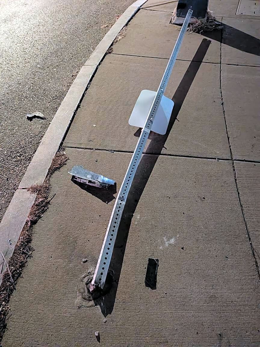 Image submitted with report