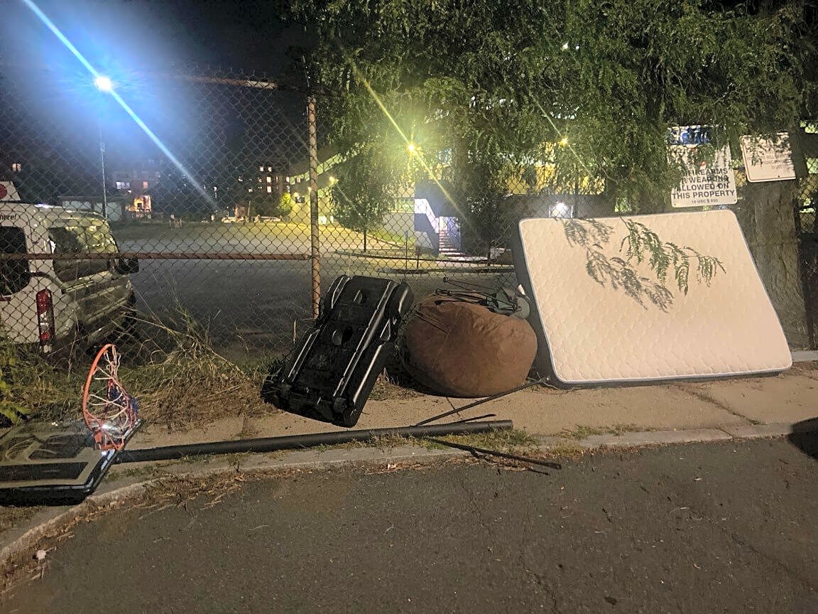 Image submitted with report