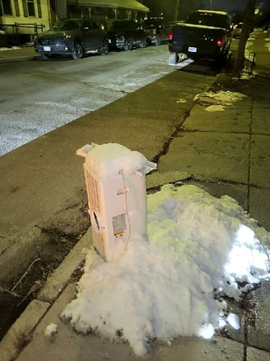 Image submitted with report