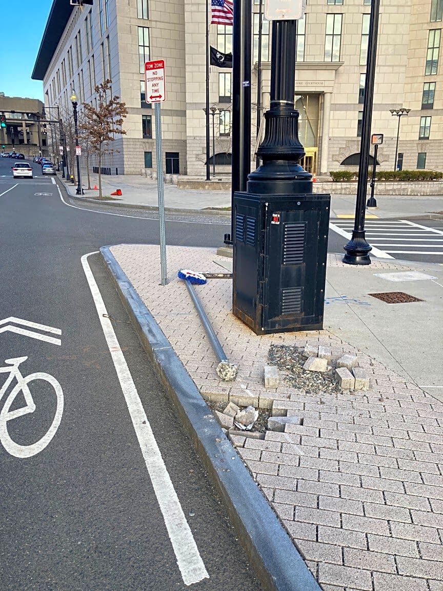 Image submitted with report