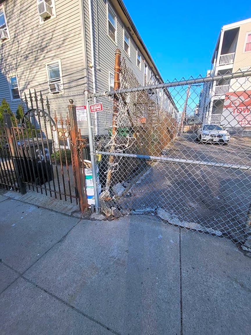 Image submitted with report