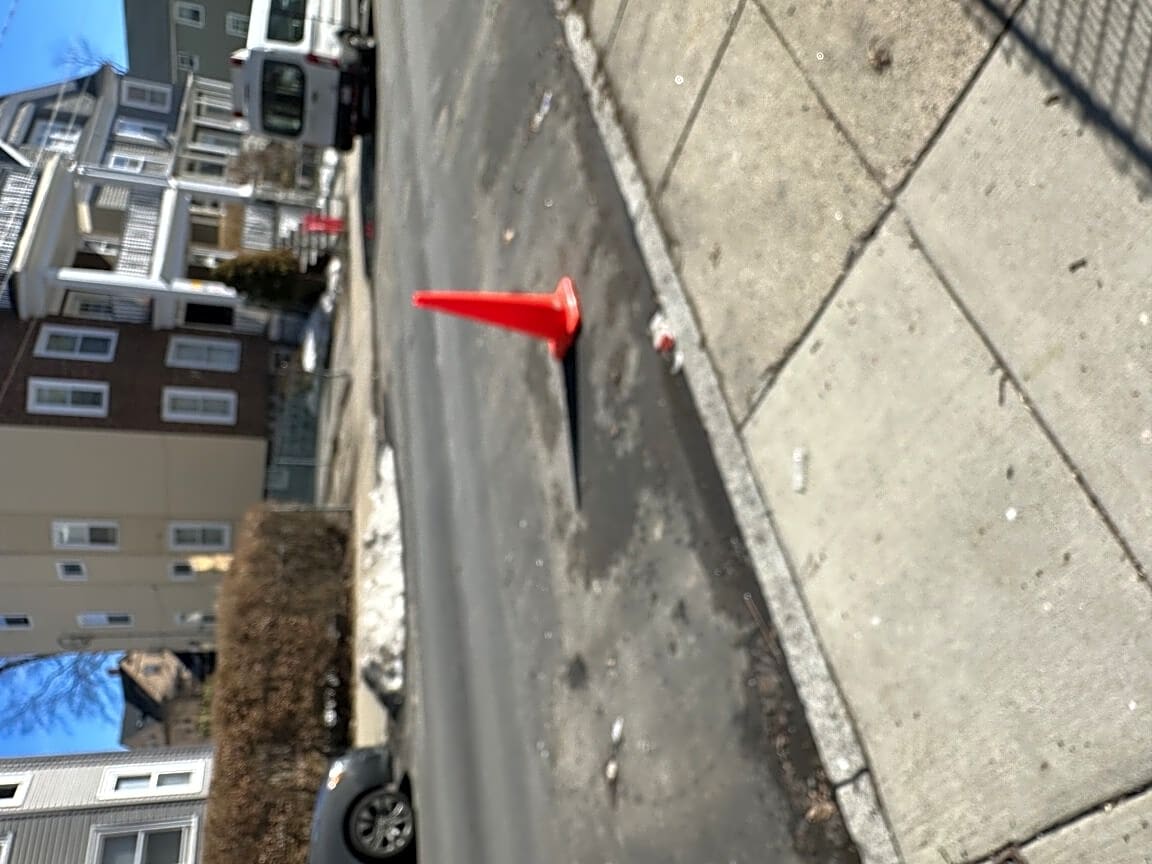 Image submitted with report