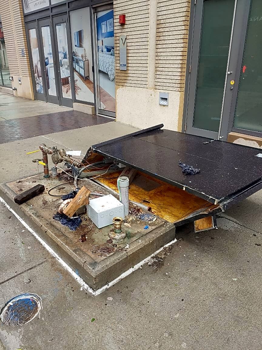 Image submitted with report