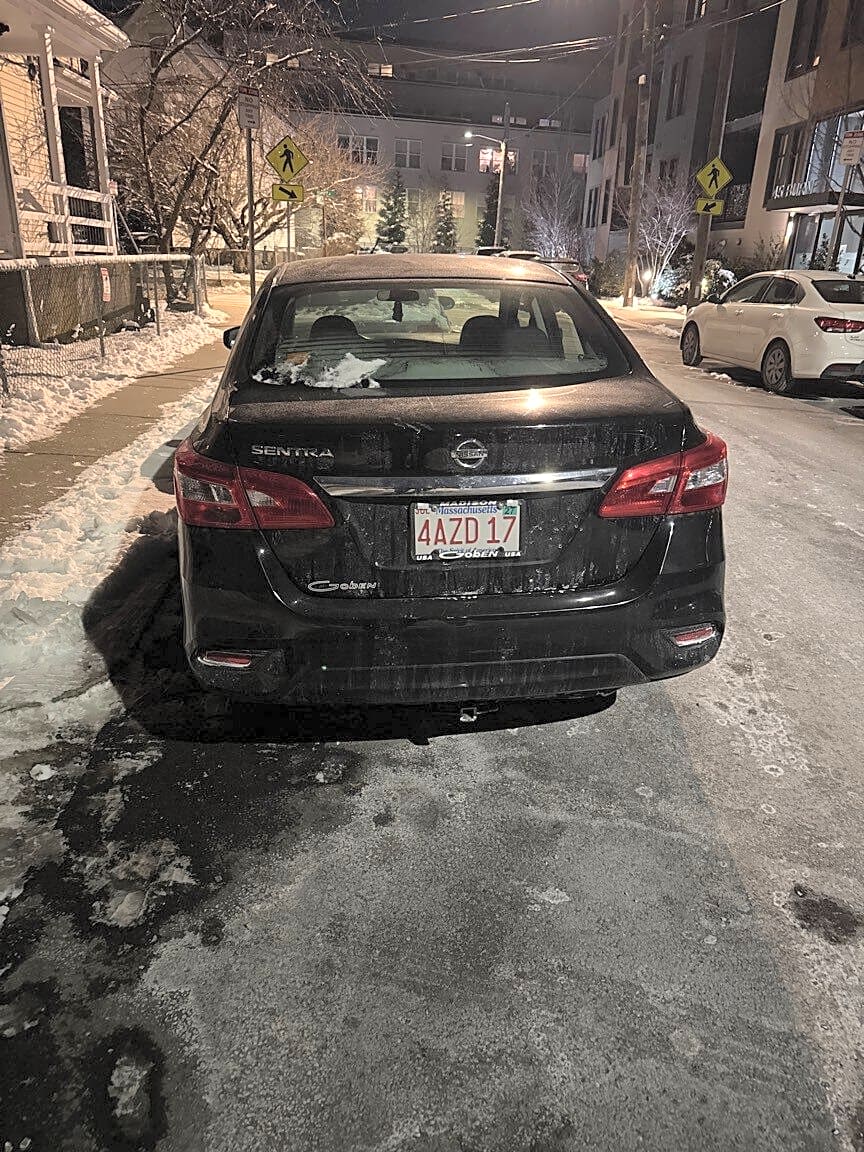 Image submitted with report