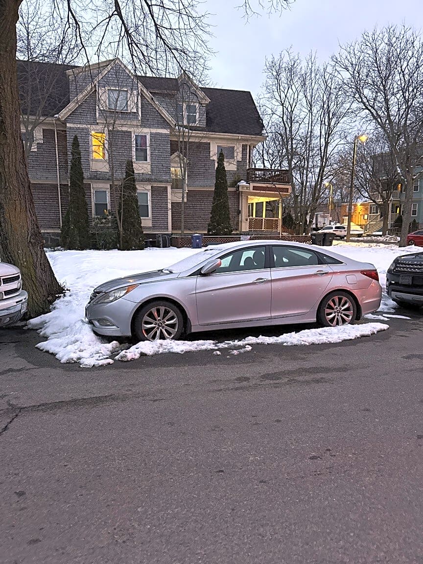 Image submitted with report