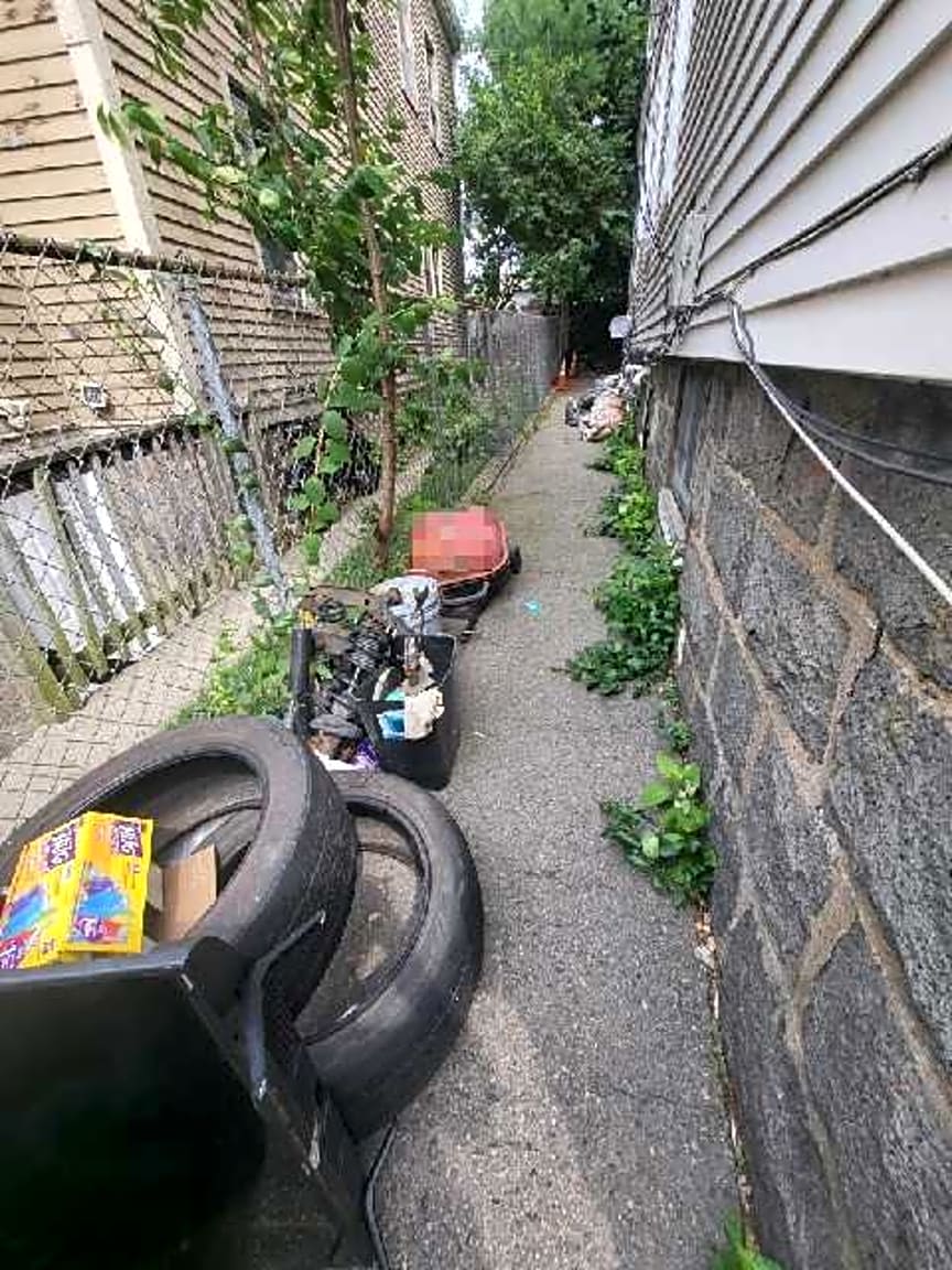 Image submitted with report