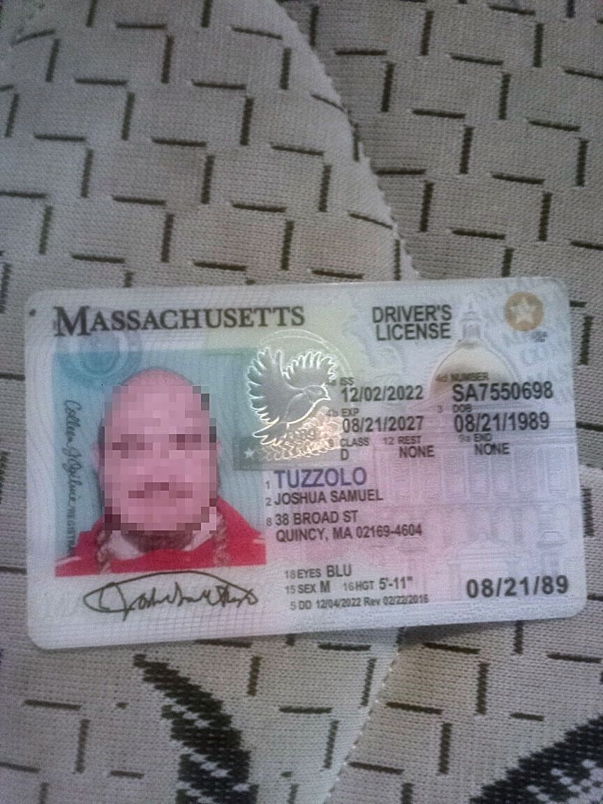 Image submitted with report