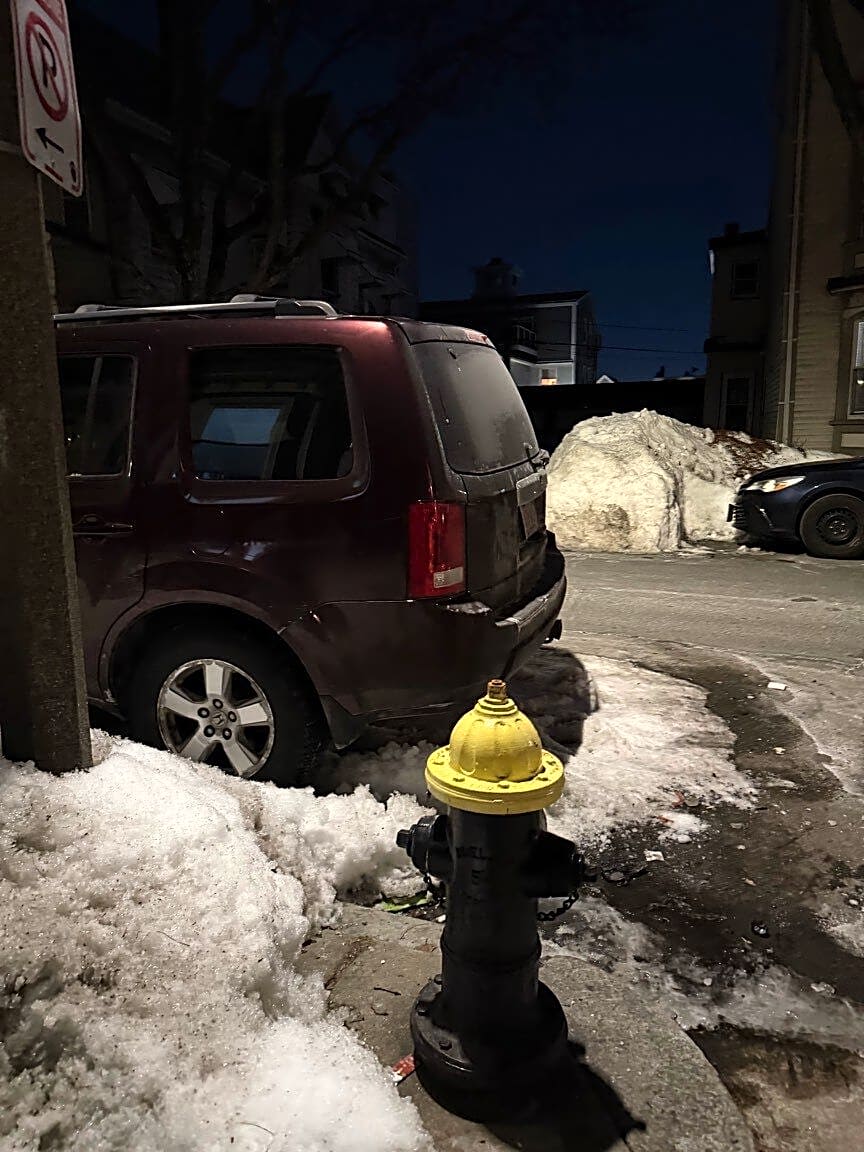 Image submitted with report