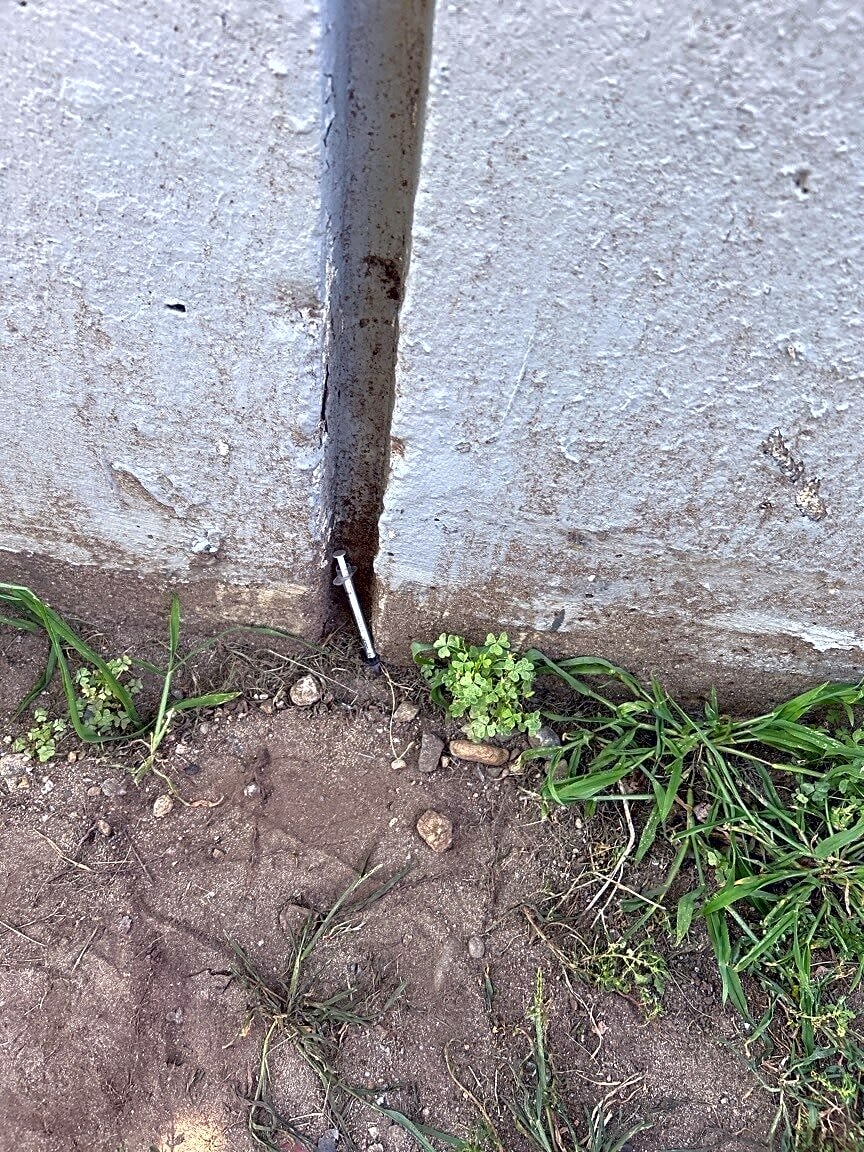 Image submitted with report