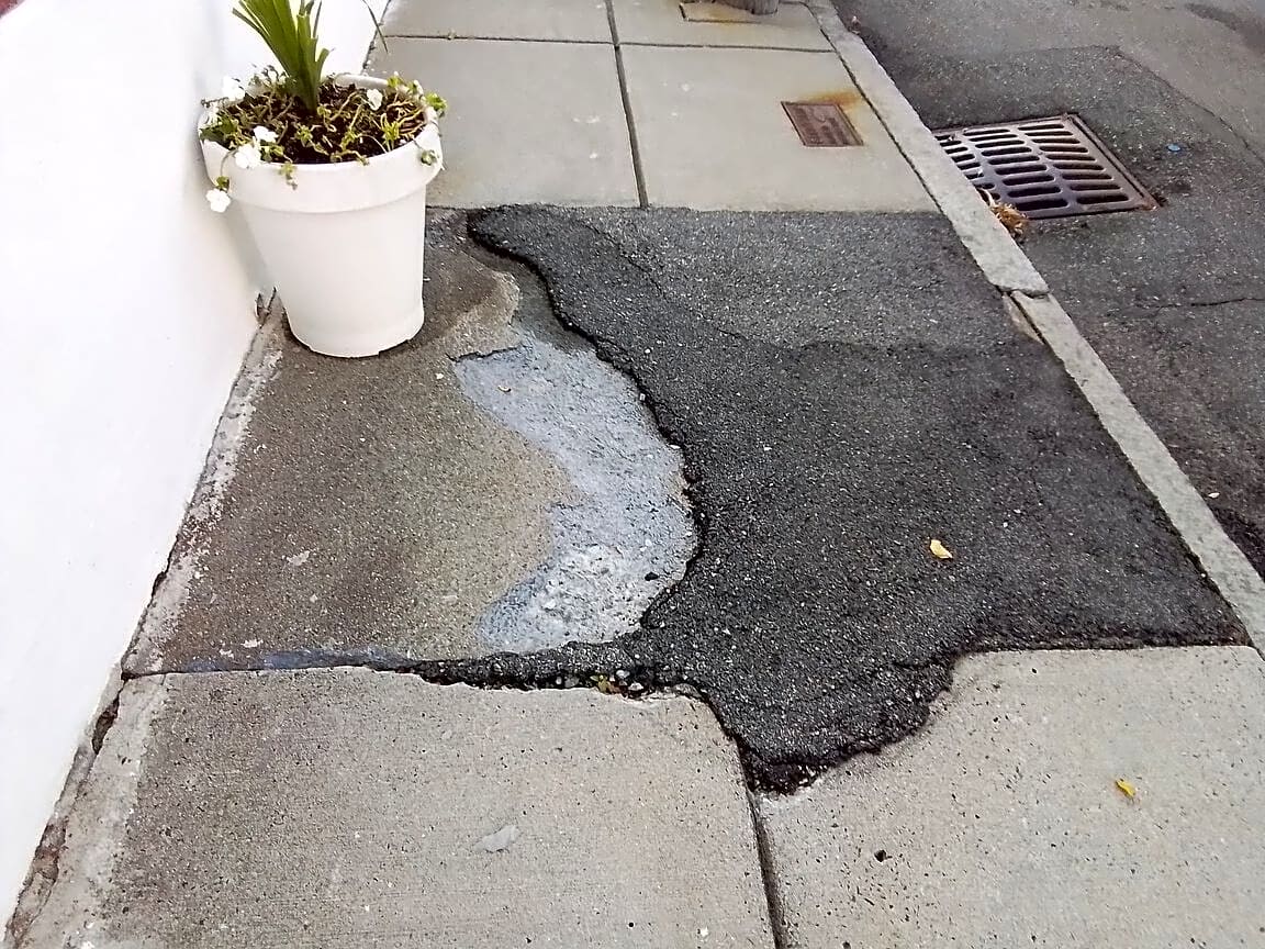 Image submitted with report