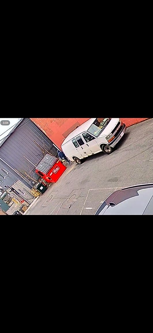 Image submitted with report